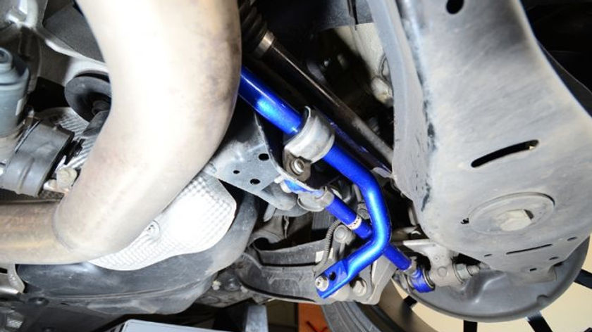 hardrace rear toe arms rubber