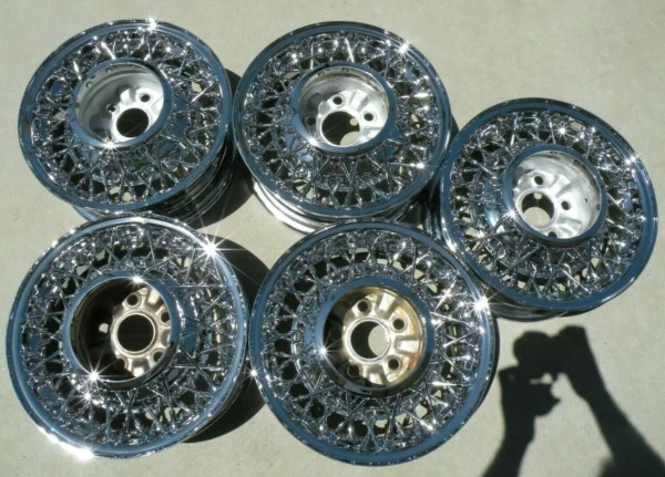 X 5 KELSEY HAYES WIRE WHEEL RIM 14 INCH 5.5 14X5.5 THUNDERBIRD OEM 1955-1964 - Image 11